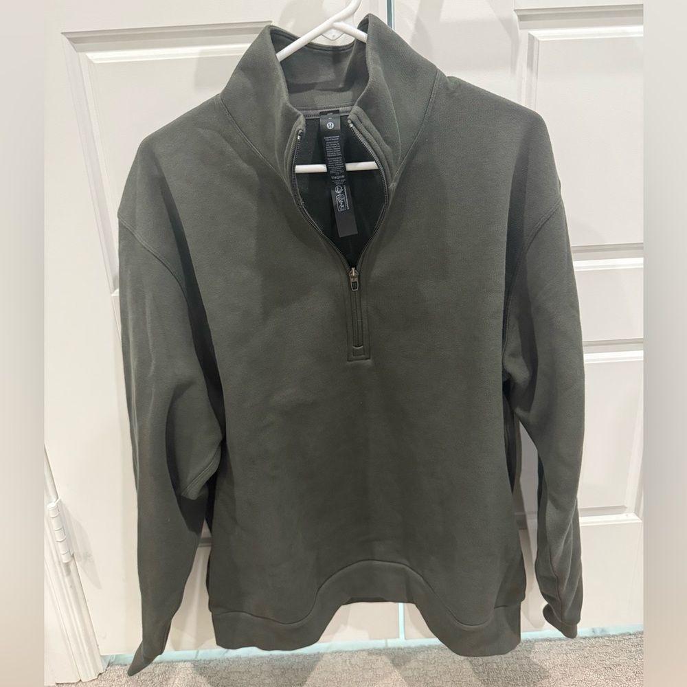 Lululemon men’s steady state half zip sweater size medium
